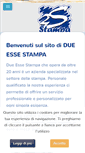 Mobile Screenshot of dueessestampa.com